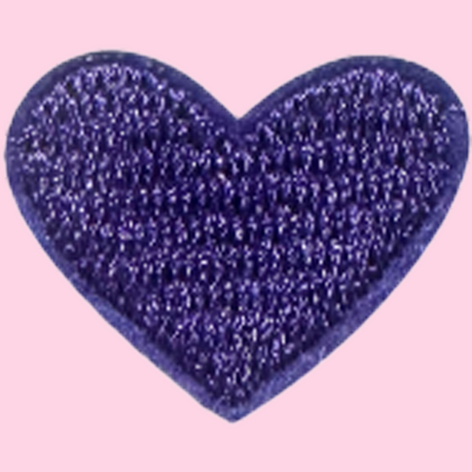 Dark Purple Mini Heart