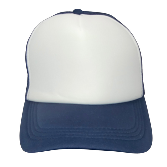 Navy & White Hat