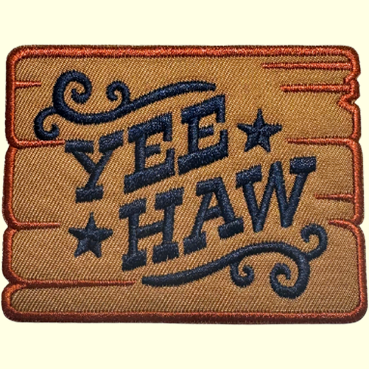 Yeehaw Brown Sqaure