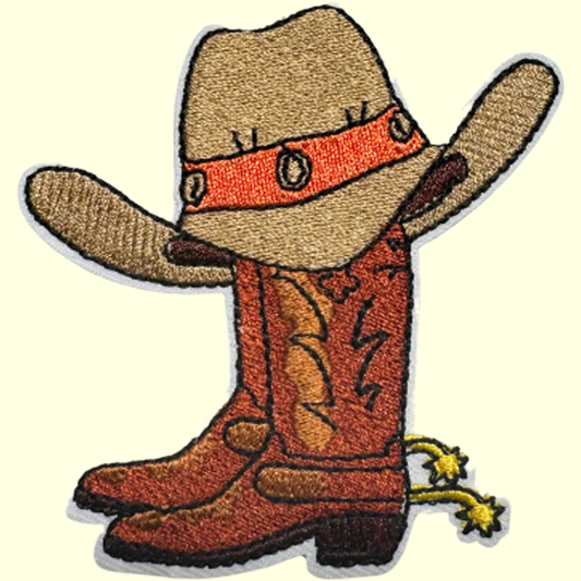 Brown Boots with Hat