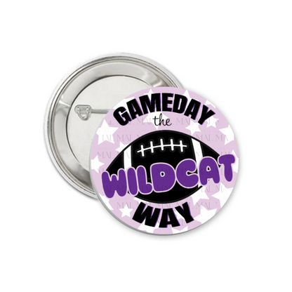 Gameday the Football Way 3" Button