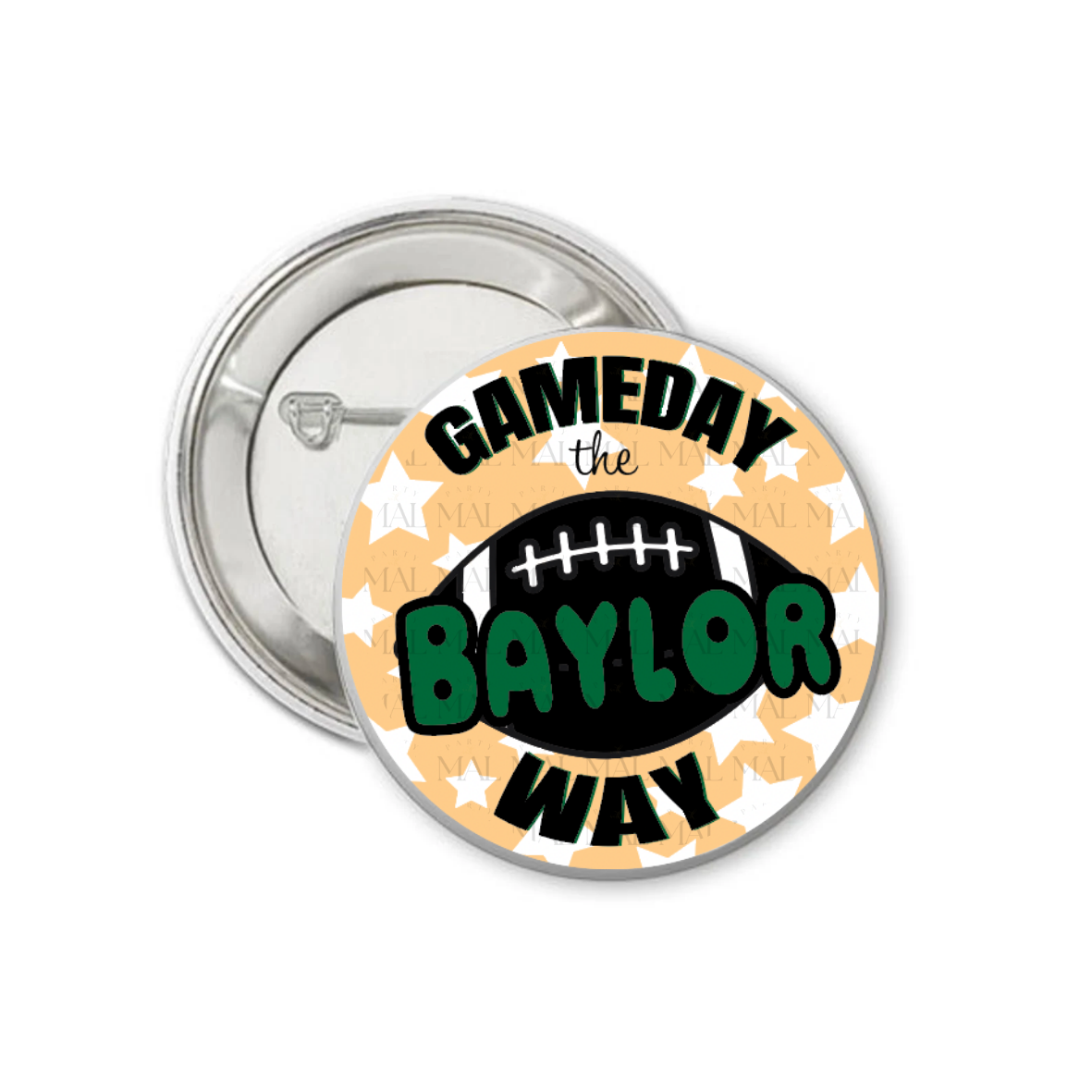 Gameday the Football Way 3" Button