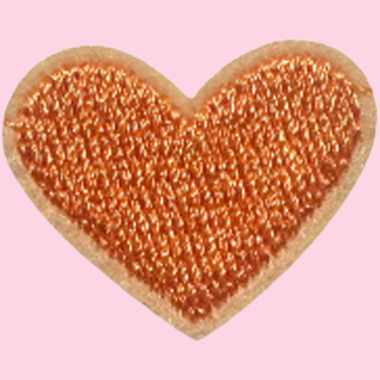 Light Orange Mini Heart