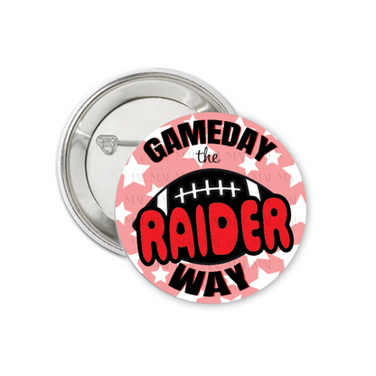 Gameday the Football Way 3" Button