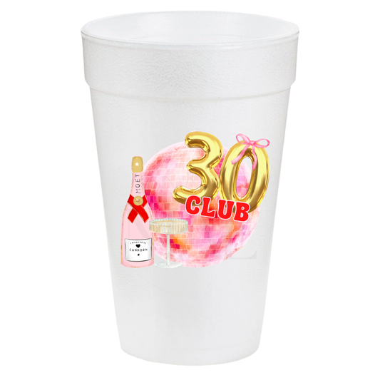 30 Club 20oz Cups