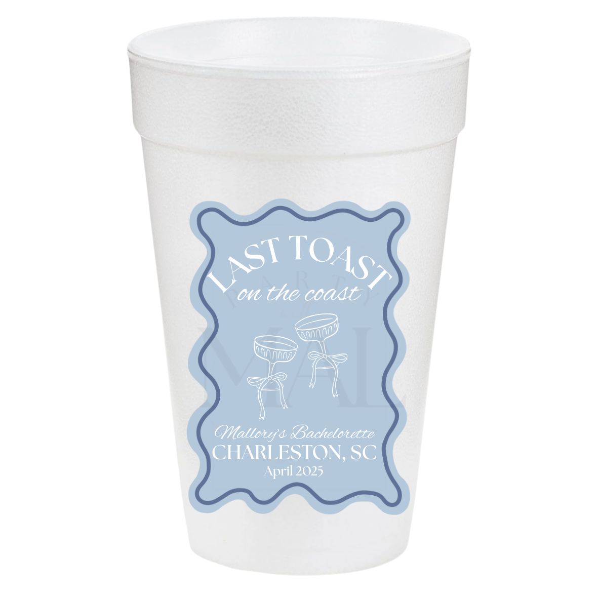 Last Toast on the Coast Tall 20oz Cups