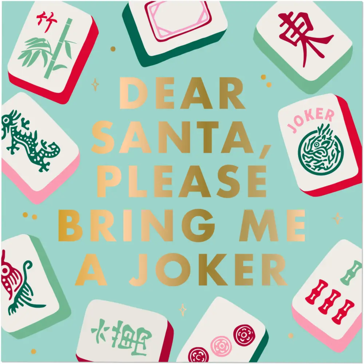 Santa Bring Me a Joker Cocktail Napkins