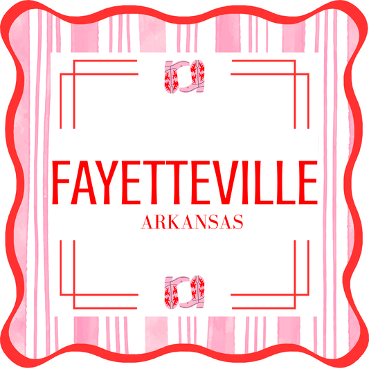 Fayetteville, AR Acrylic Coaster