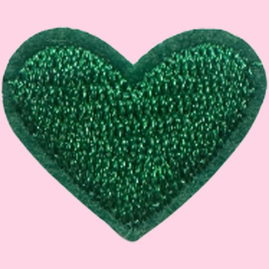 Kelly Green Mini Heart