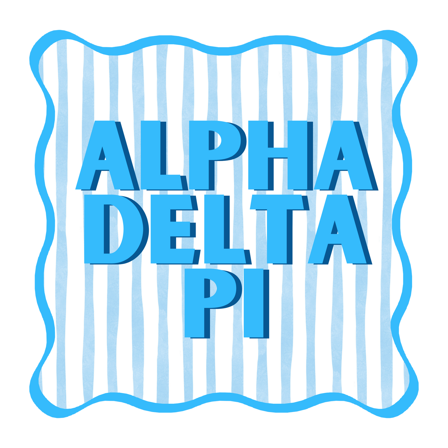 Alpha Delta Pi Acrylic Coaster Set