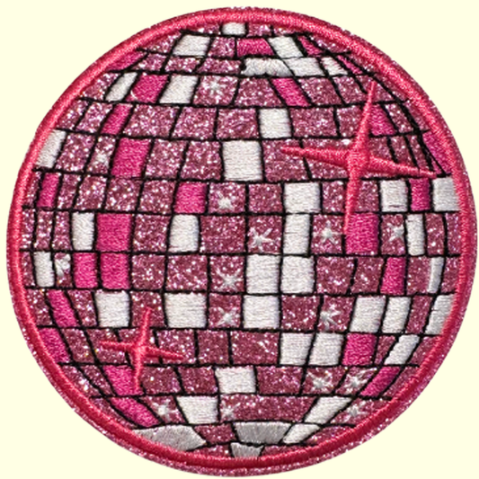 Large Pink Discoball