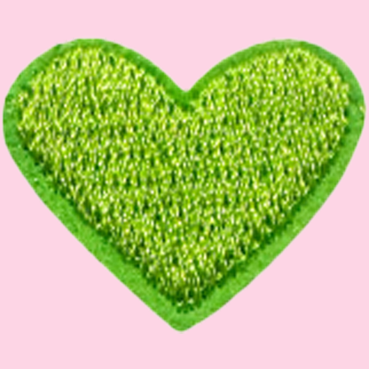 Lime Green Mini Heart