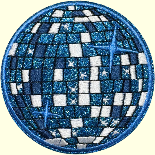 Blue Large Discoball