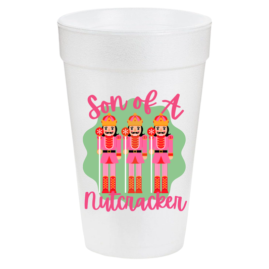 Son of A Nutcracker 20oz Styrofoam Cups