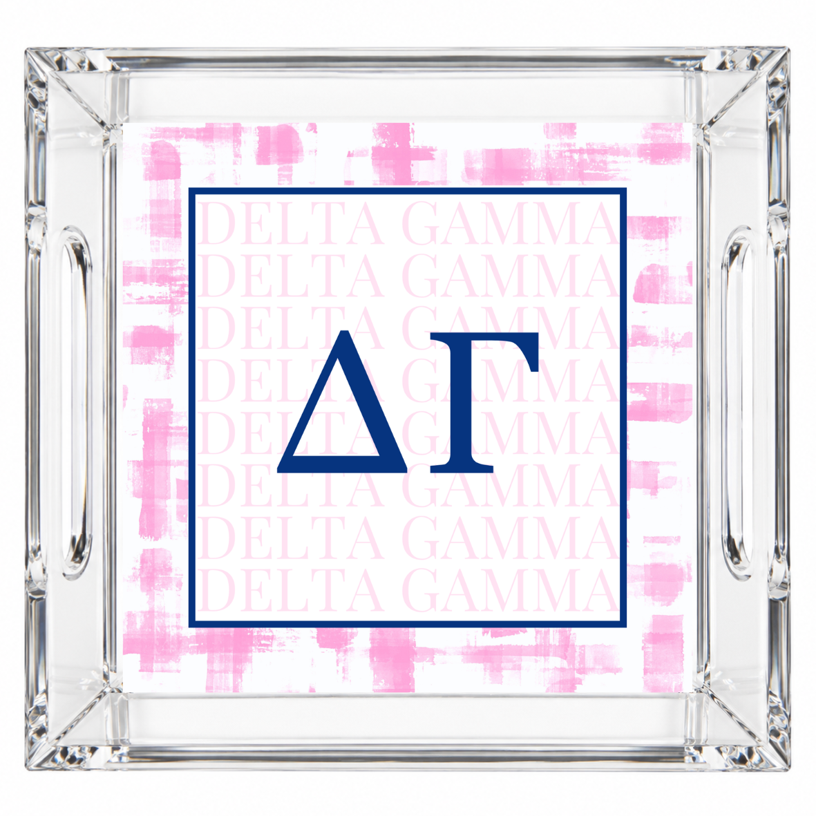 Delta Gamma Acrylic Tray