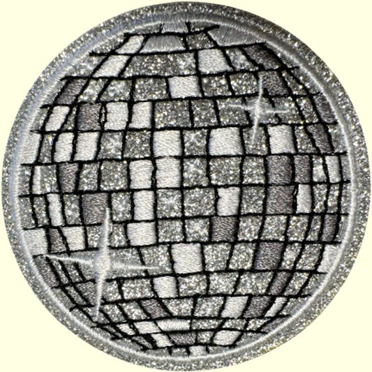 Large Silver Discoball