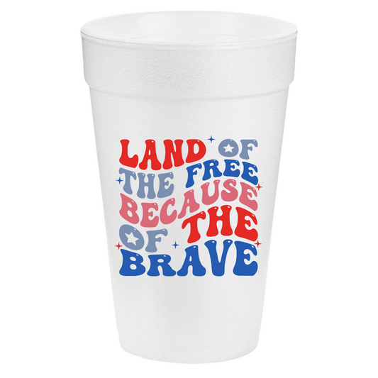 Because of the Brave 20oz Cups