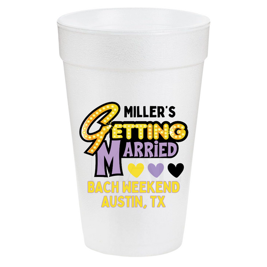 Getting Married Bach 20oz Cups