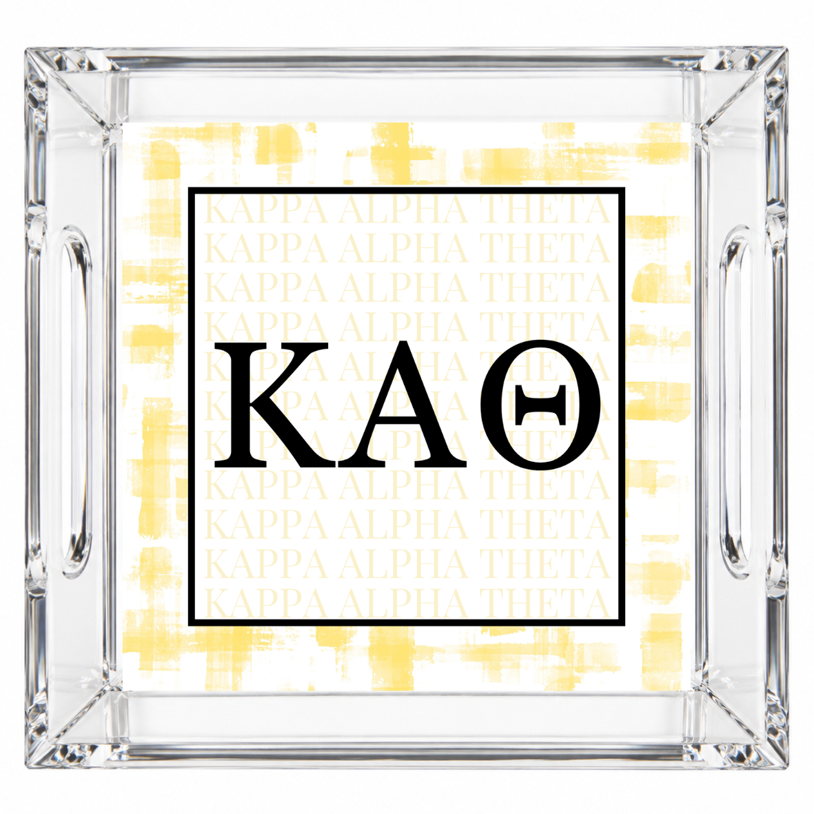 Kappa Alpha Theta Acrylic Tray