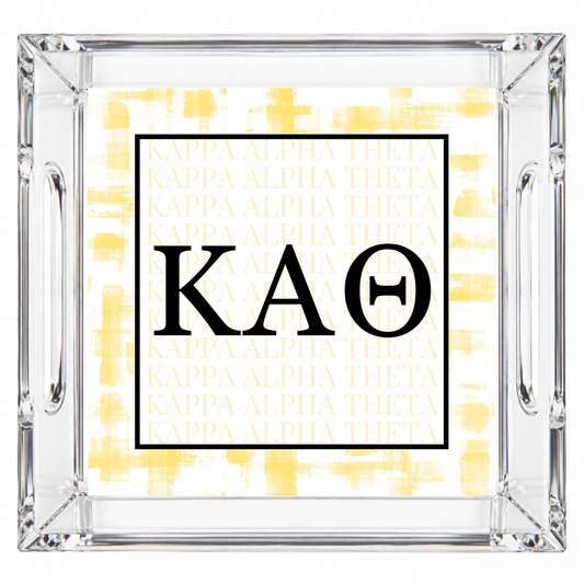 Kappa Alpha Theta Acrylic Tray