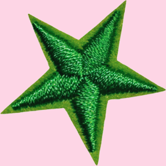 Dark Green Mini Star