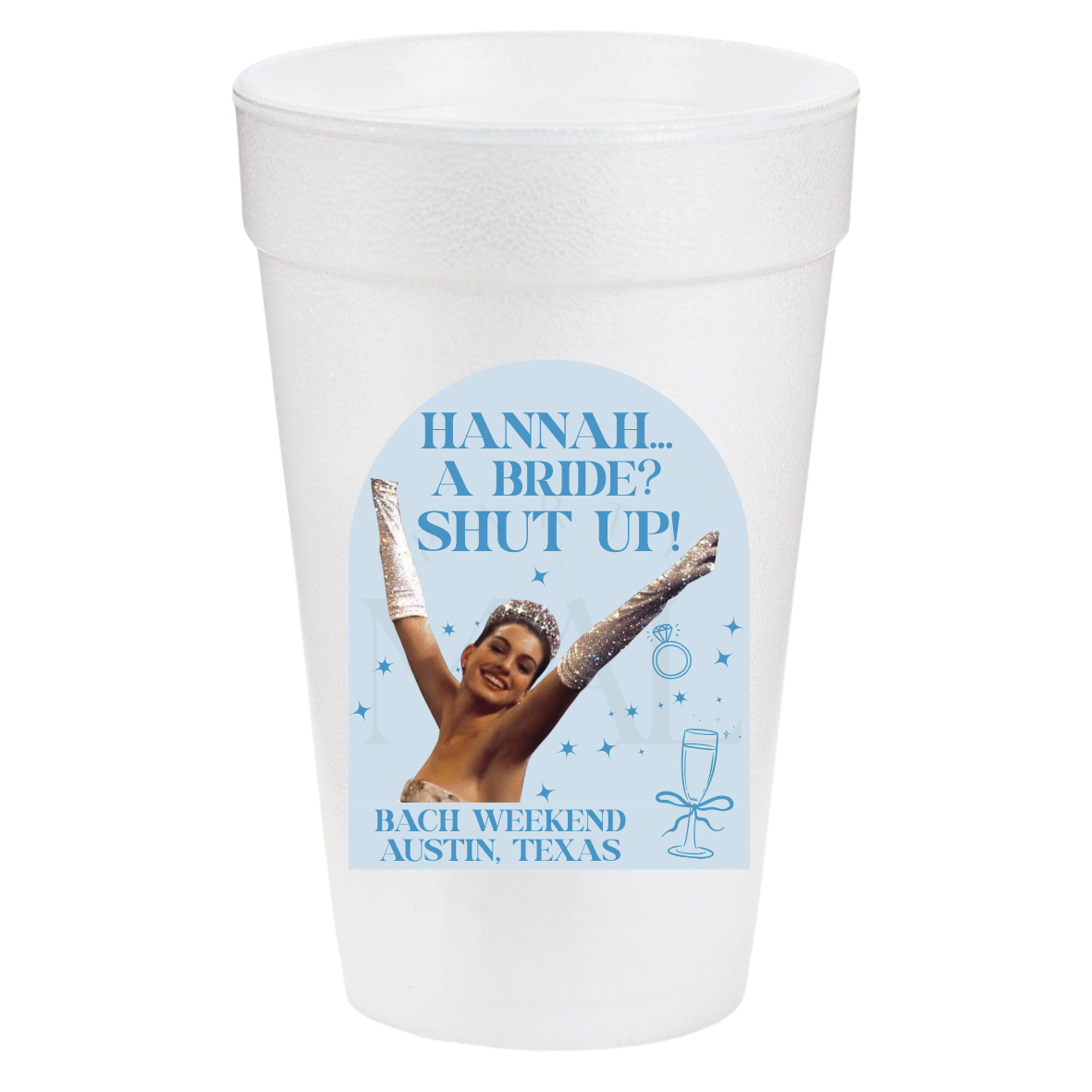 Blue Arch Shut Up 20oz Cups