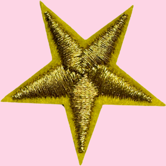 Gold Yellow Mini Star
