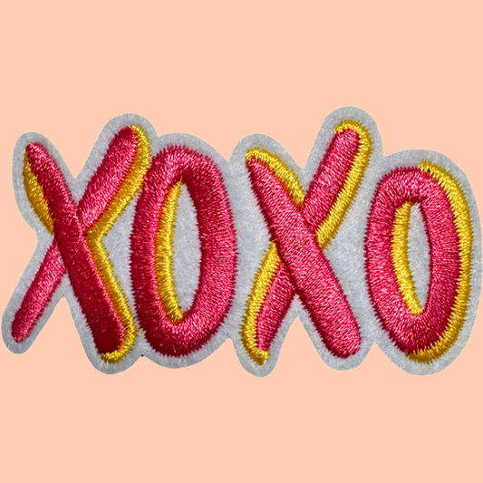 XOXO Pink and Yellow