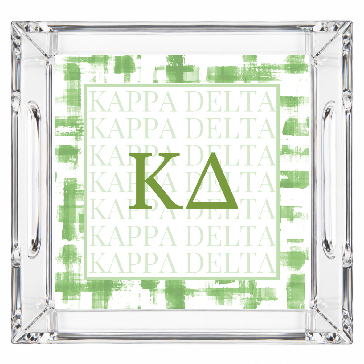 Kappa Delta Acrylic Tray