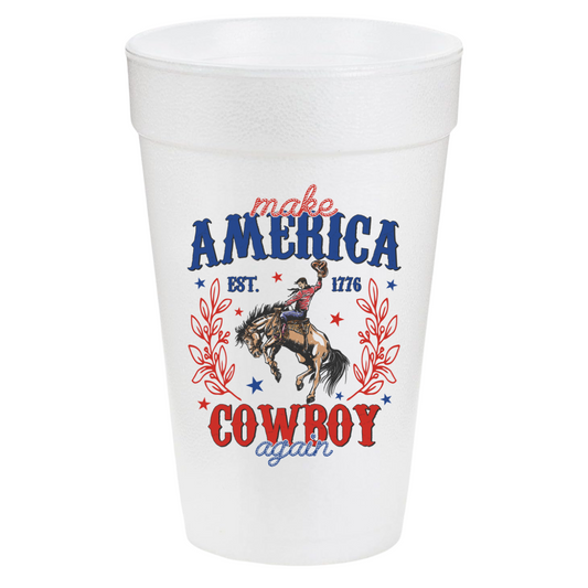 Cowboy Again 20oz Cups