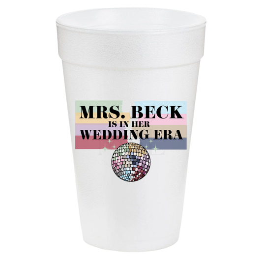 Wedding Era 20oz Cups
