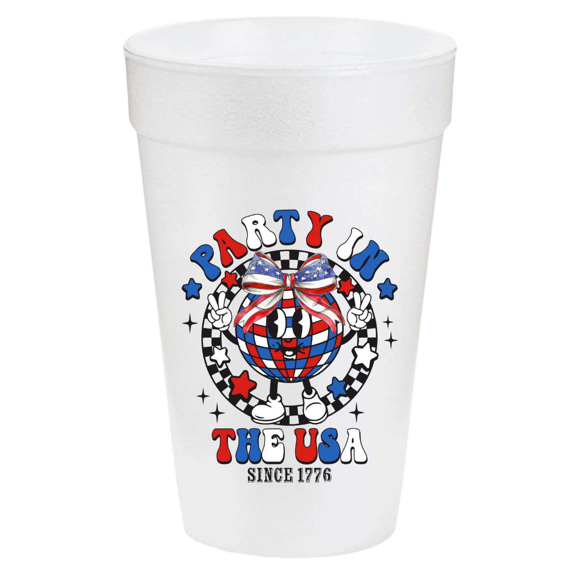 Party in the USA Disco 20oz Cups