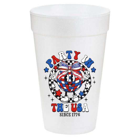 Party in the USA Disco 20oz Cups