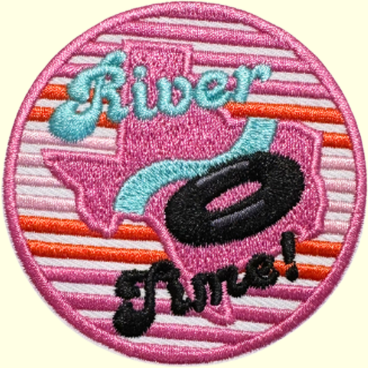 River Time Pink Circle