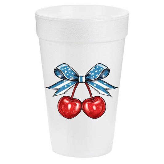 USA Cherries 20oz Cups