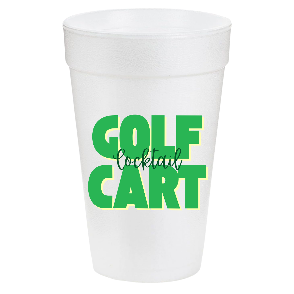 Golf Cart Cocktail 20oz Cups