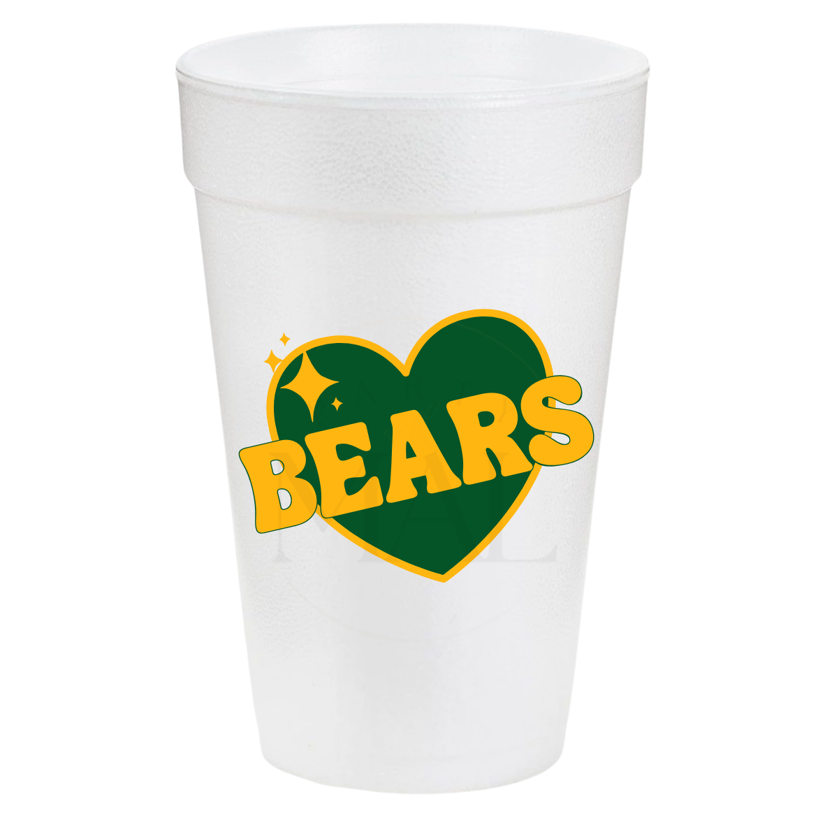 Bears Heart 20oz Cups