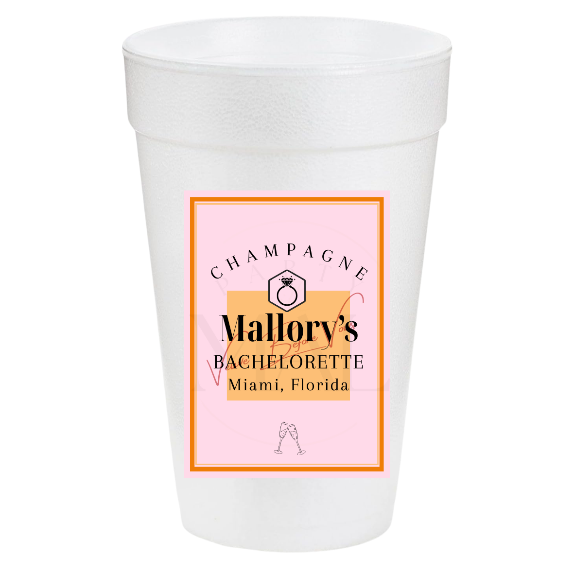Veuve Before Vows Tall 20oz Cups