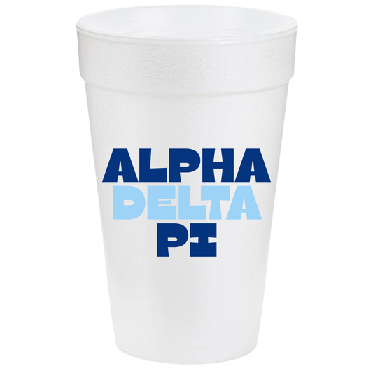 Alpha Delta Pi 20oz Cups (10 pack)