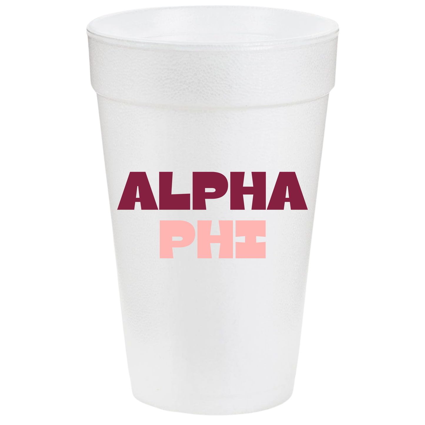 Alpha Phi 20oz Cups (10 pack)