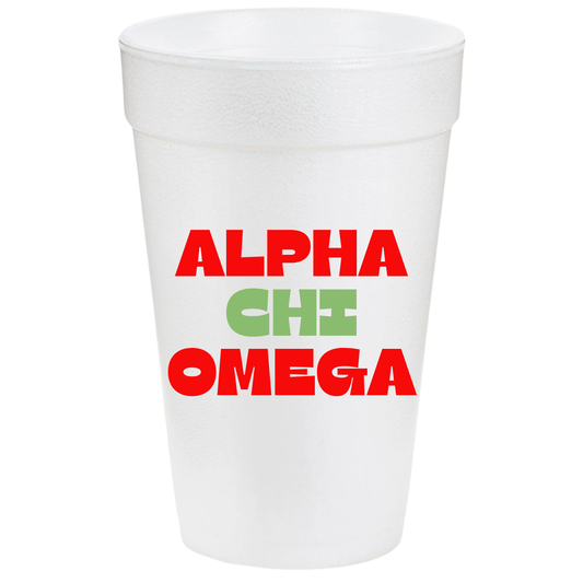 Alpha Chi Omega 20oz Cups (10 pack)
