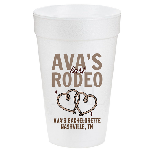 Last Rodeo 20oz Cups