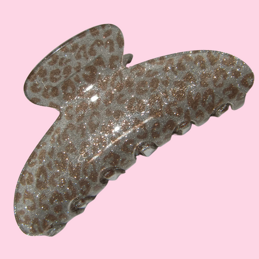 Light Brown and Silver Cheetah