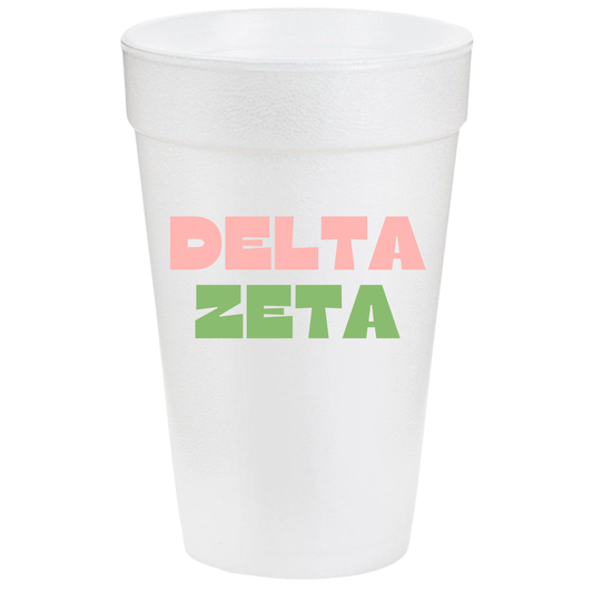 Delta Zeta 20oz Cups (10 pack)