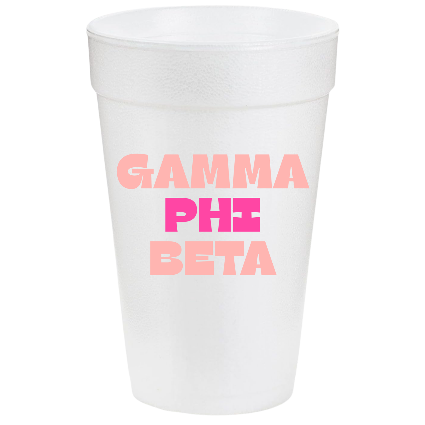 Gamma Phi Beta 20oz Cups (10 pack)