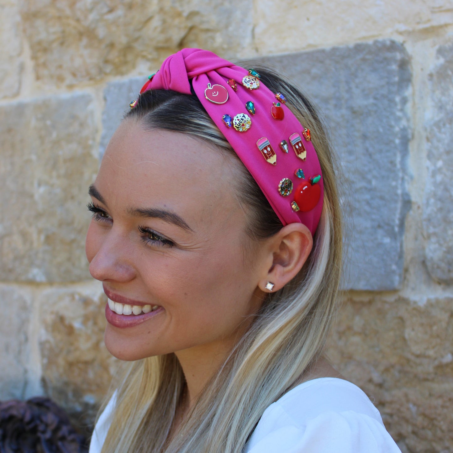 Teacher Pink Headband
