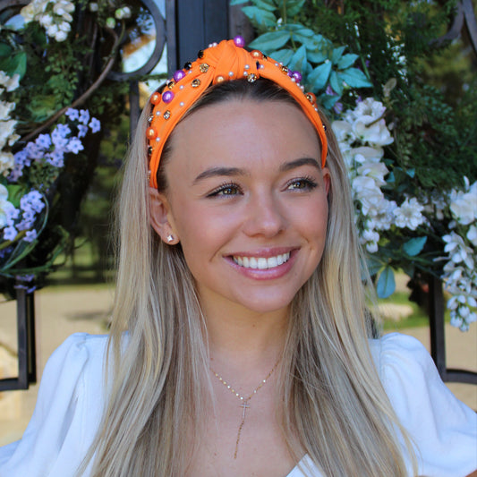 Halloween Orange Headband