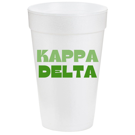 Kappa Delta 20oz Cups (10 pack)