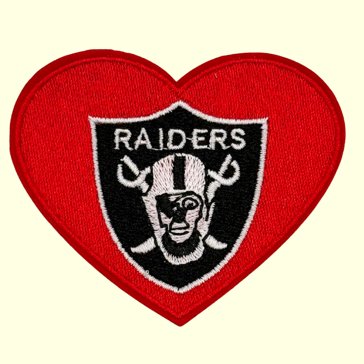 Las Vegas Raiders Heart
