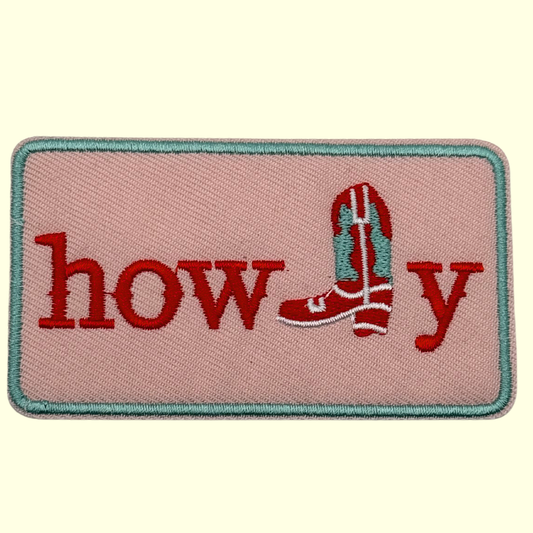 Pink Howdy with Boot